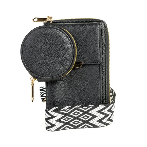 Artizanni Womens Crossbody Wallet Phone Case, Vegan Leather Fashion Bag Shoulder - Picture 1 of 5